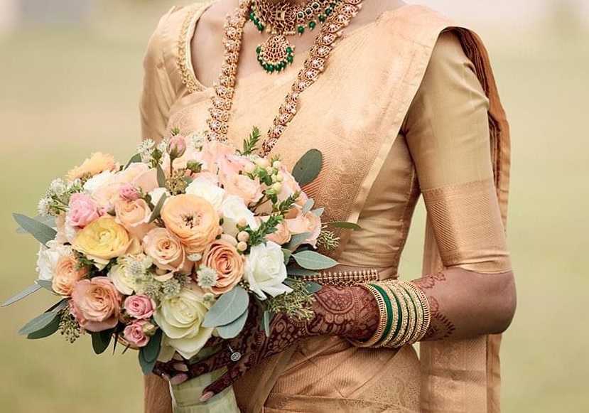 Wondrous Bright Bridal Bouquet