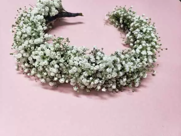 Baby's Breath Hair Piece