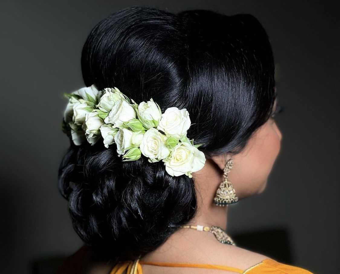 Spray Rose Hair Piece