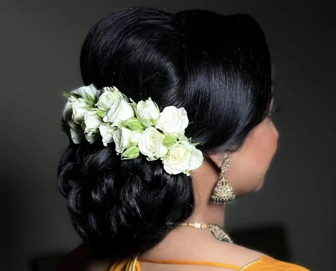 Spray Rose Hair Piece